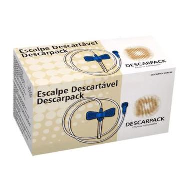 Imagem de Escalpe descartavel 23g lock caixa com 100 unidades descarpack
