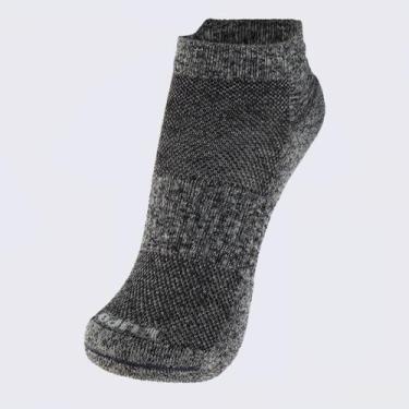 Imagem de Meia Lupo Performance Antiderrapante Feminina Cinza, 33-36