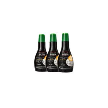Imagem de Kit 3x Adoçante Stevia Líquido 100% Natural Color Andina 30ml