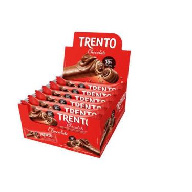 Imagem de Caixa Chocolate Trento Ao Leite Com 16Un - Peccin