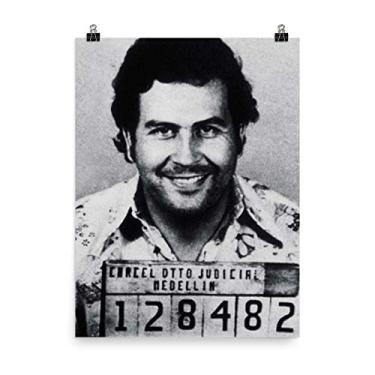 Imagem de Pablo Escobar Caneca Shot 1991 Pôster Vertical Mugshot