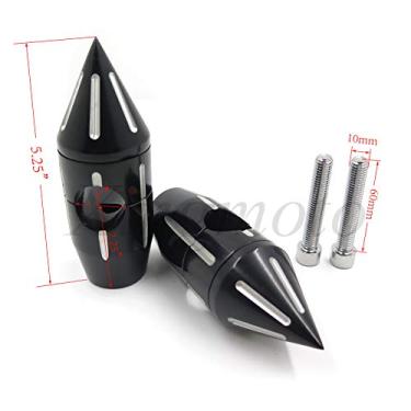 Imagem de NBX- 2,5 cm SPIKE PERSONALIZADO DE 5 cm RISE BLACK RISER DE MANUTENÇÃO PARA Compatível com Compatível com Harley Davidson CHOPPER