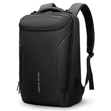 Imagem de Mochila para laptop Markryden à prova d'água para trabalho escolar cabe em laptops de 17,3..., 2 Pockets-ykk Zipper, One Size