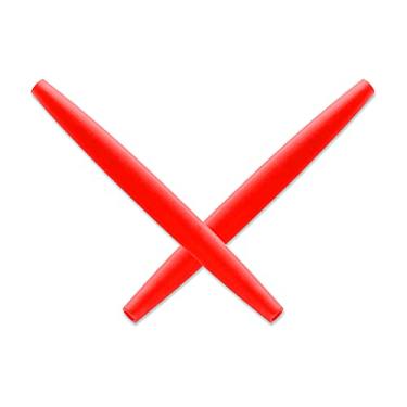 Imagem de Mryok Meias de substituição para óculos de sol Oakley Limit Switch OX5121 – Vermelho