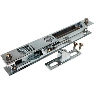 Imagem de Barton Kramer Fechadura de porta de pátio vidro cromado de 16 cm