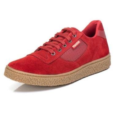 Imagem de Tenis Sapatenis Casual Top Franca Shoes Vermelho-Masculino