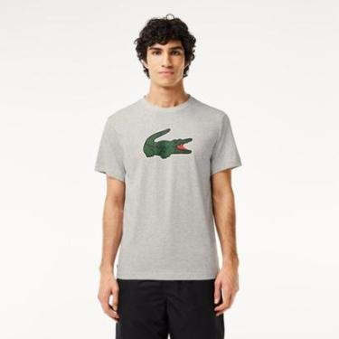 Imagem de Camiseta Lacoste Esportiva Ultra-Seca Com Estampa Crocodilo Masculina-Masculino