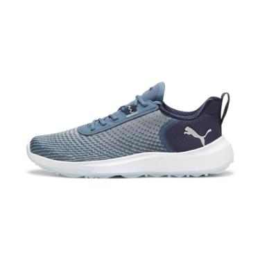 Imagem de PUMA Tênis de golfe masculino, Evening Sky-Deep Navy, 7