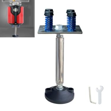 Imagem de ZH-ZHENGHENG Suporte sob a pia de aço inoxidável, triturador de lixo ajustável, amortecedor de lixo, suporte de carga para triturador de cozinha, suporte de base de almofada