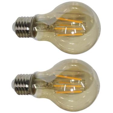 Imagem de Lampada Led 30w Multifilamento Kit 2 Uni Decoraçao Vintage Retro Ilumi
