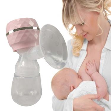 Imagem de Bomba de Tirar Leite Materno Extratora Bateria Amamentação Recarregave
