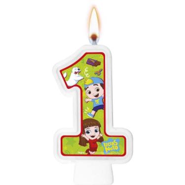 Imagem de Vela Luccas Neto Festa De Aniversário De 1 Á 5 Anos - Regina Festa