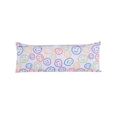 Imagem de Fronha de Travesseiro de Corpo Fofuxão Colorê Micropercal 146x46cm com