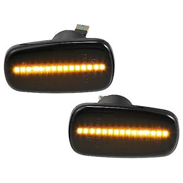 Imagem de X AUTOHAUX 1 par de luz de seta marcador lateral NO.8173053011/8173153011 para Toyota Altezza XE10 1998-2005 para Toyota Corolla E120 2002-2004