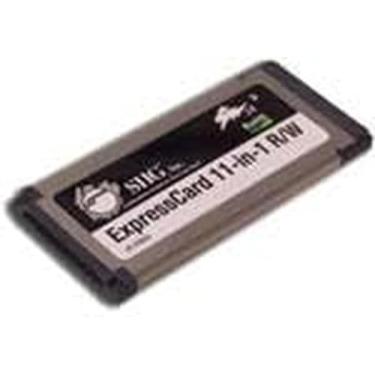Imagem de Siig Leitor ExpressCard ExpressCard para leitor/gravador – Leitor de cartão de memória (ExpressCard, Windows 7/Vista/XP/Server 2003/Server 2008/2000 Mac 10.4+)