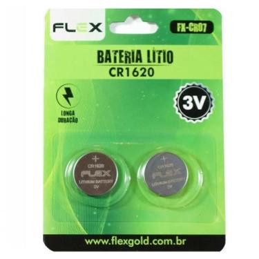 Imagem de Bateria De Lítio Cr 1620 Flex Cartela Com 2 Unidades - Bazzi Company C
