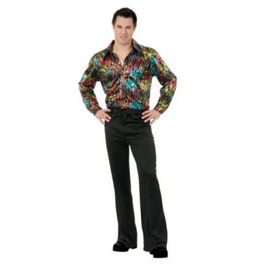 Imagem de Rubies Calça masculina de discoteca, Multicolorido., 30 Regular