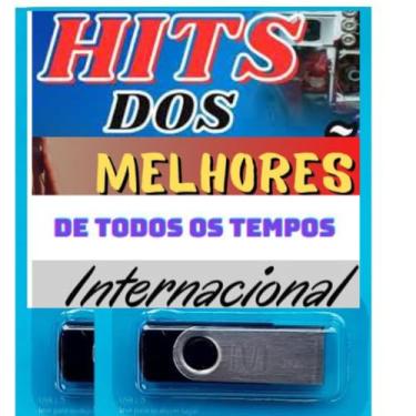 Imagem de Pen drive 8gb com Músicas - Mix Hit's Internacional - Só os Melhores