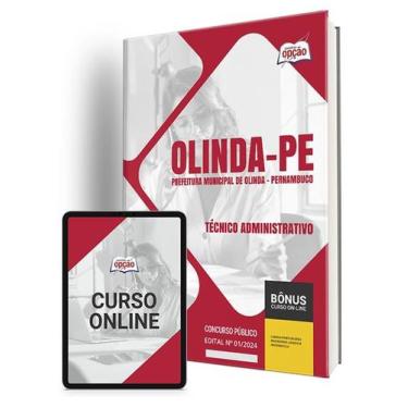 Imagem de Apostila Prefeitura de Olinda - PE 2024 - Técnico Administrativo - Apo