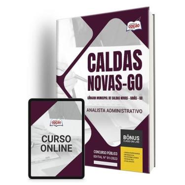 Imagem de Apostila Câmara de Caldas Novas - GO - Analista Administrativo - Apost