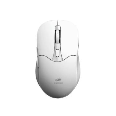Imagem de Mouse Sem Fio Recarregável Dual Mode C3Tech M-BT60WH - Branco