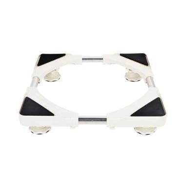 Imagem de Suporte ajustável para lavadora - suporte de geladeira - suporte de mini geladeira - suporte de base móvel com base multifuncional de 4 pés fortes (espessura do painel de 4 cm - reforçado, altura 6,9