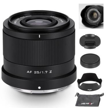 Imagem de VILTROX 25mm F1.7 Z, AF 25mm f/1.7 APS-C lente para Nikon Z, lente principal de grande abertura STM com foco automático para Nikon Z-Mount câmeras Z5 Z50 Z50II Z6 Z6II Z7 Z7II ZFC Z30 Z9 Z8 ZF Z6III