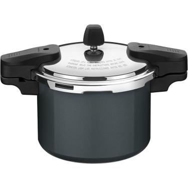 Imagem de Panela Pressão Torino Cerâmica 4,5 Litros Verde - Tramontina