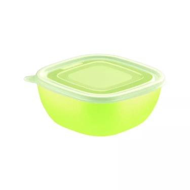 Imagem de Pote Polipropileno 600ml Tramontina Mix Color Verde Lima Antimicrobiano