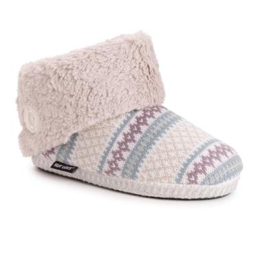 Imagem de MUK LUKS Pantufa feminina Melinda, Roxo claro, Large