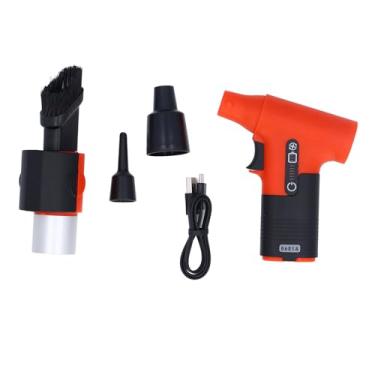 Imagem de Vomeko Mini soprador, espanador de ar elétrico, espanador de ar comprimido, velocidade do V ento de 120000rpm carregamento USB portátil portátil Turbo J et Blower para acampar (-3113240058011)