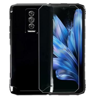 Imagem de NEOYUKL Capa para celular Doogee Blade 10 (6,5 polegadas), para protetor de tela Doogee Blade 10 [1 unidade], capa preta para Doogee Blade 10