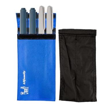 Imagem de 4AllFamily Resfriador de insulina para viagem Chiller – Estojo de viagem para resfriador de insulina aprovado pela TSA – Refrigeração 45H sem eletricidade – Recipiente de medicamentos reutilizável