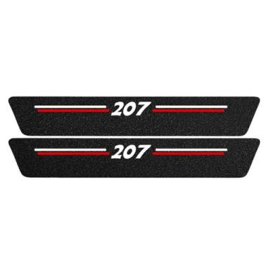 Imagem de Kit Soleira Protetora Porta Premium Red PVC 207 - 2 Portas  - Jhow Ade