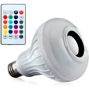 Imagem de Lâmpada Musical Led Bluetooth Com Controle