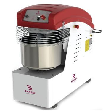 Imagem de Amassadeira Espiral Braesi 25 Litros 1,6/2,5cv Trifásico Aes-25/1 220t Style