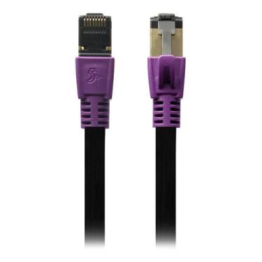 Imagem de Cabo de Rede Cat8 internet 2 metro Premium 40gbps 2000Mhz Gamer PATCH 