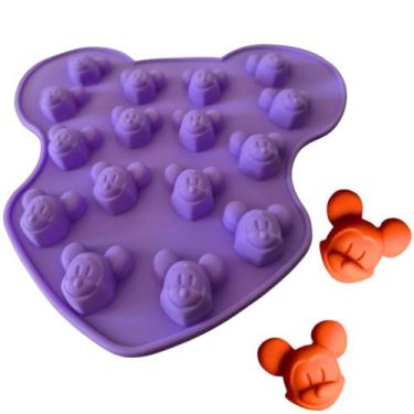Imagem de Forma Molde Rosto Do Mickey Em Silicone Doces Chocolates - Prime Chef