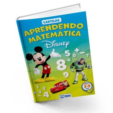 Imagem de Livro Cartilha Disney Aprendendo Matemática Divertido com o Mickey Apo