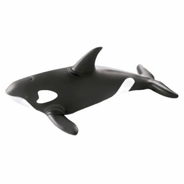 Imagem de Orca Baleia De Brinquedo Boneco Miniatura Decorativa Realista Em Vinil
