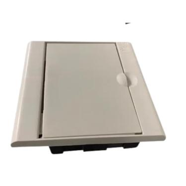 Imagem de Quadro Central Elétrico Disjuntor Fumê 04din 03nema Taf (Tampa Branca)