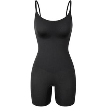 Imagem de Modelador De Corpo Inteiro Levantador De Bumbum Redutor De Coxa Calcinha Cintura Trainer Controle De Barriga Shapewear Espartilho Cinchers, A, XL