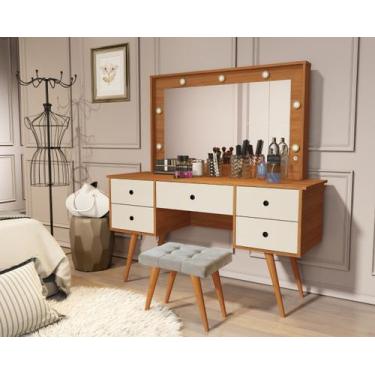 Imagem de Penteadeira Camarim com Luz de Led Anaisa - Novas Cores - Home A.S,  N