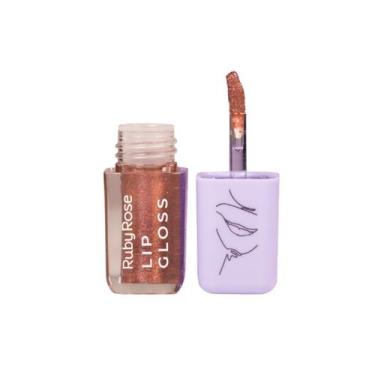 Imagem de Lip Gloss Ruby Rose Hb8234, BONFIRE