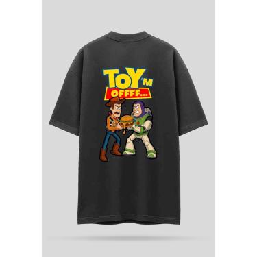 Imagem de Camiseta Oversized Shatark Toy Story - Chumbo-Masculino