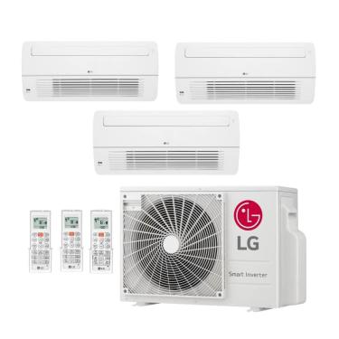 Imagem de Ar Condicionado Multi Split Inverter LG 21000 BTUs (2x9000 Cassete 1 Via+12000 Cassete 1 Via) Quente/Frio Z3UW21GFB1.AWGZBR1 - 220V