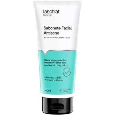 Imagem de Sabonete Facial Liquido Antiacne Controle Oleosidade Ação Secativa Lab