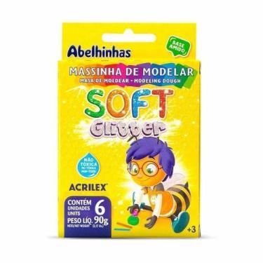 Imagem de Massinha de Modelar com Brilho 6 und - Acrilex
