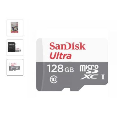 Imagem de Cartão de memória sd 128gb micro - Sandisk
