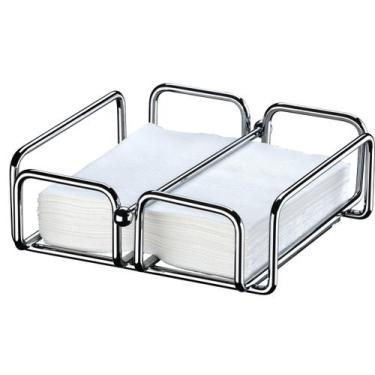 Imagem de Porta guardanapos grande de luxo cromado - future